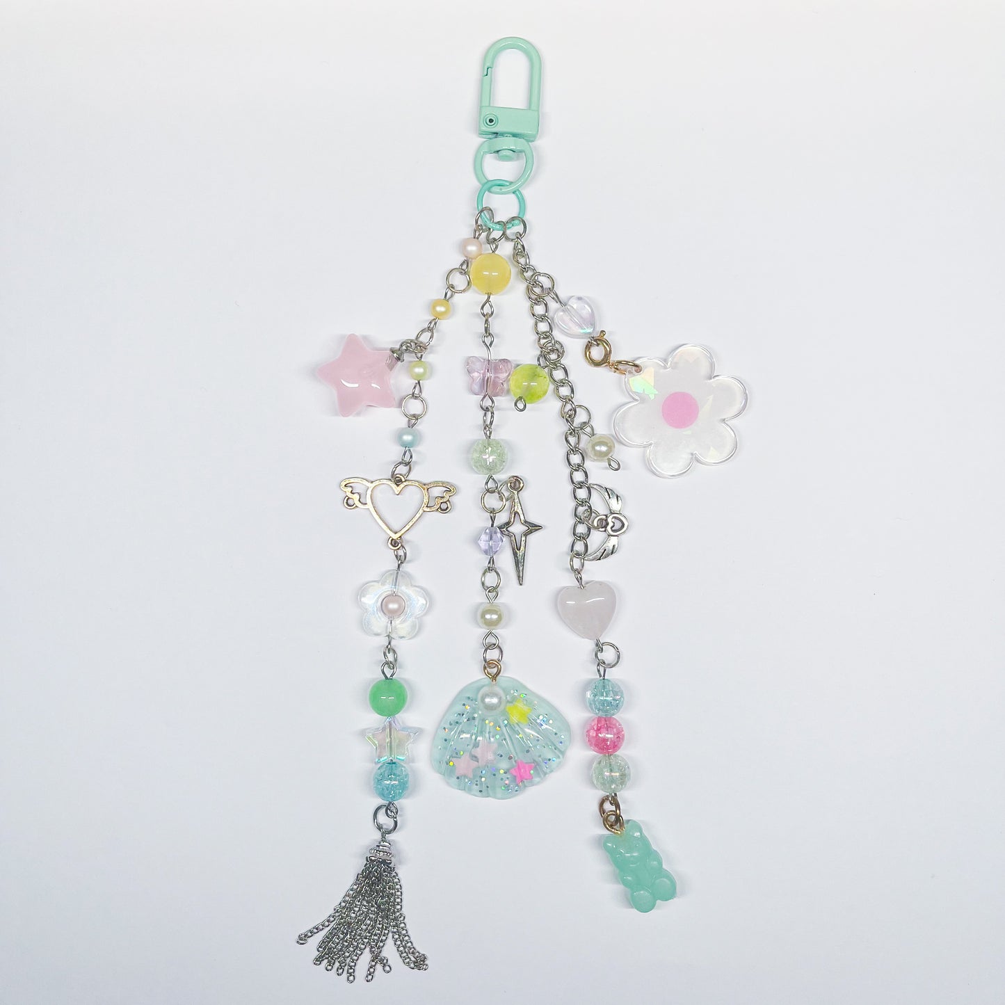 fairy kei rainbow - charm chains