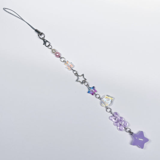 lilac gummy bear star - single strands